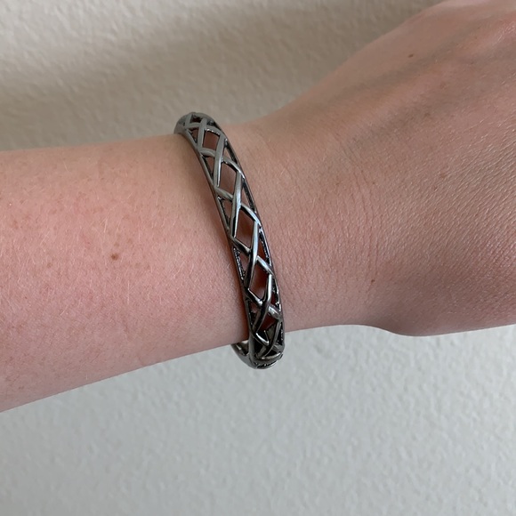 Shiny Gunmetal Nordstrom Bracelet - Picture 4 of 12